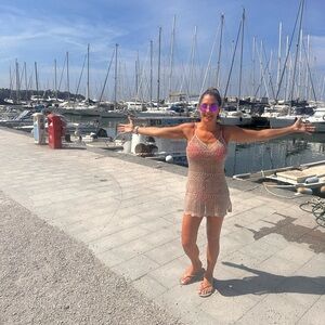 Crochet Beach Cover-Up Dress